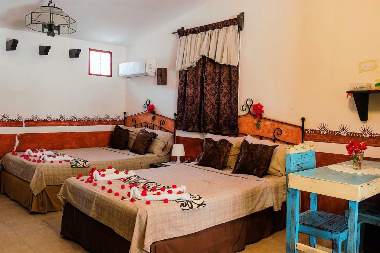 Antigua Lodge, 70 M From Sandy Beach 엘 쿠요 외부 사진